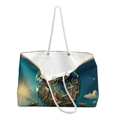 "Uprising in the Outback" - El bolso Alien Weekender estilo surrealista