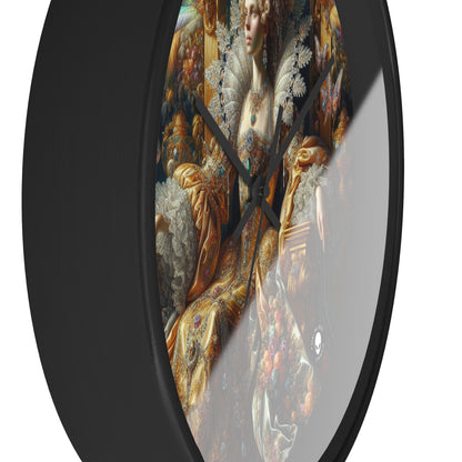 "The Splendor of a Renaissance Queen" - The Alien Wall Clock Rococo