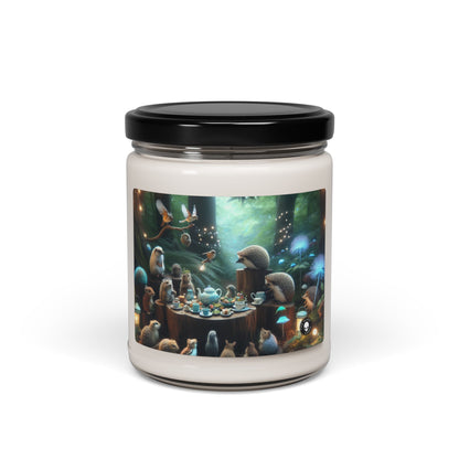 "Enchanted Tea Time: A Magical Forest Gathering" - The Alien Scented Soy Candle 9oz