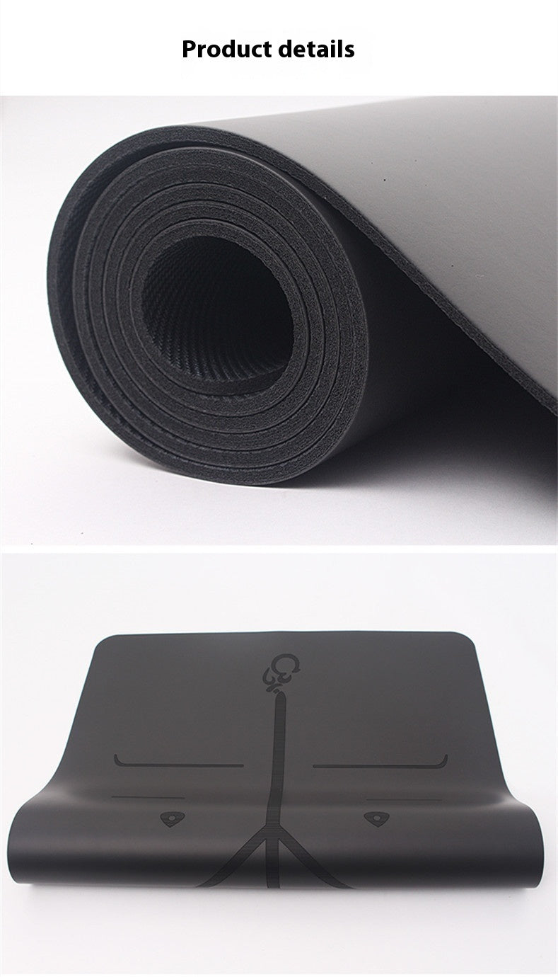 Natural Rubber Yoga Mat Widened Non-slip