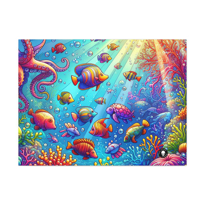 "Seaside Soiree: A Dance Party Under the Sea" - The Alien Canva