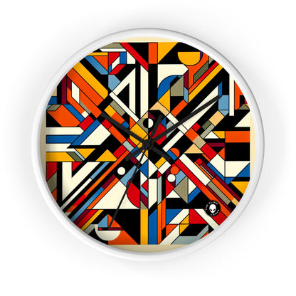 "Unis, nous sommes solidaires : un appel constructiviste à l'égalité" - The Alien Wall Clock Constructivism