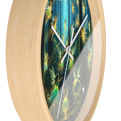 Enchanted Night: Firefly Dance - The Alien Wall Clock