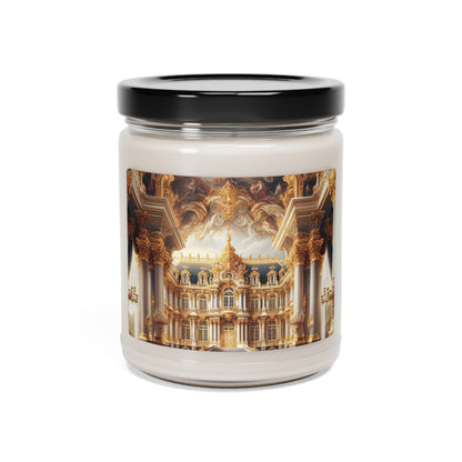 "Regal Splendor: A Gold-Plated Baroque Palace" - The Alien Scented Soy Candle 9oz Baroque Style