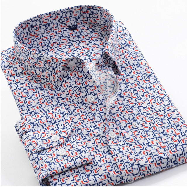 Camisa estampada larga con estampado floral vintage de marca talla grande XL XL XL