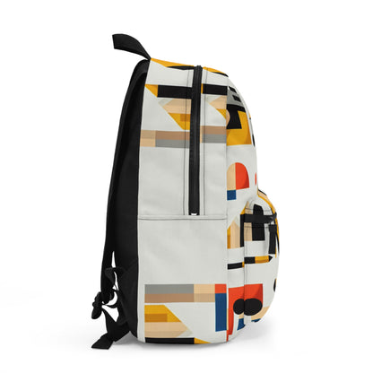 "Geometría tranquila: arte paisajístico minimalista" - The Alien Backpack Minimalist Art