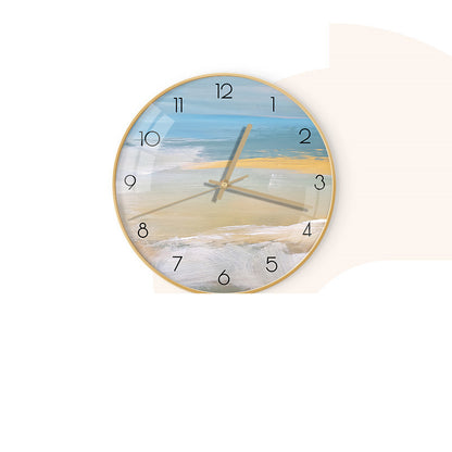 Poor Style Modern Abstract Restaurant Wall Clock