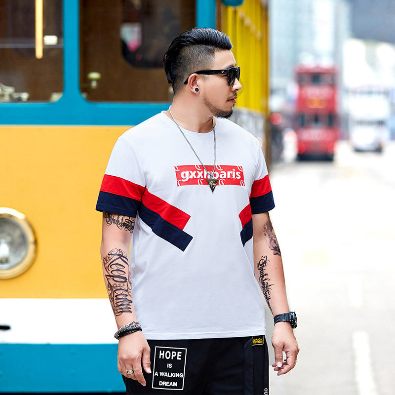 Short sleeve T-shirt loose round neck