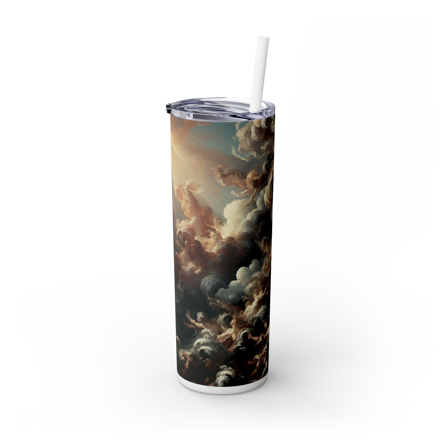 "Majestic Ballroom: A Barroco Affair" - Vaso delgado con pajita de Alien Maars® de 20 oz Barroco