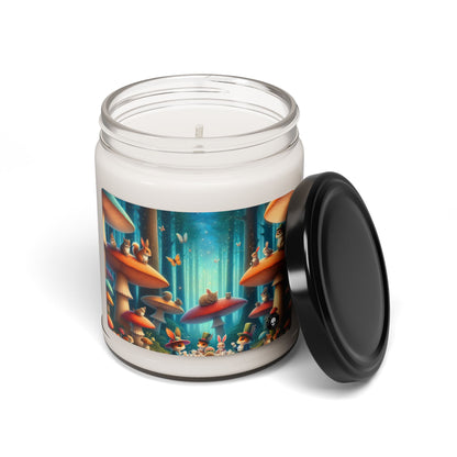 "Mushroom Wonderland: A Magical Tea Party" - The Alien Scented Soy Candle 9oz