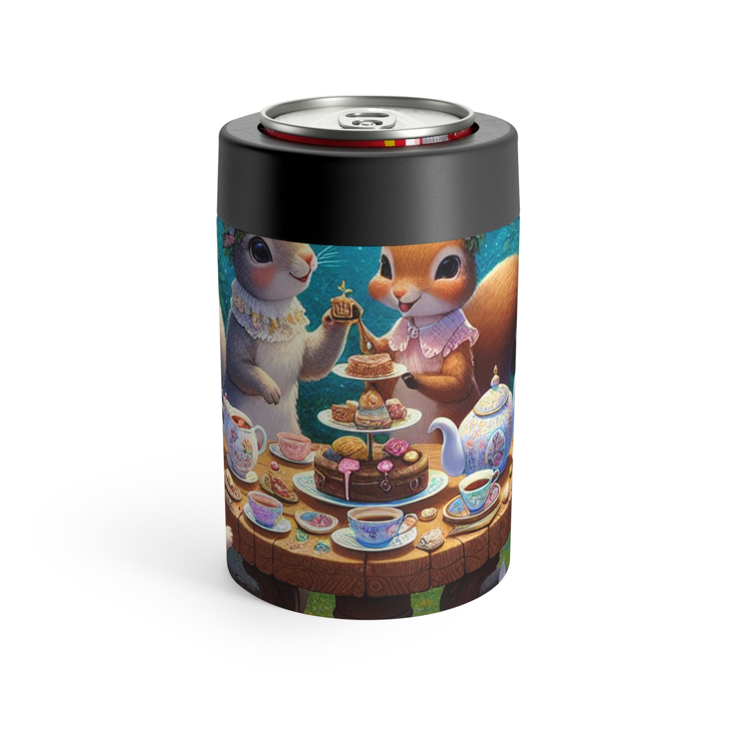 "Enchanted Tea Party in the Woodland Glade" - The Alien Can Holder