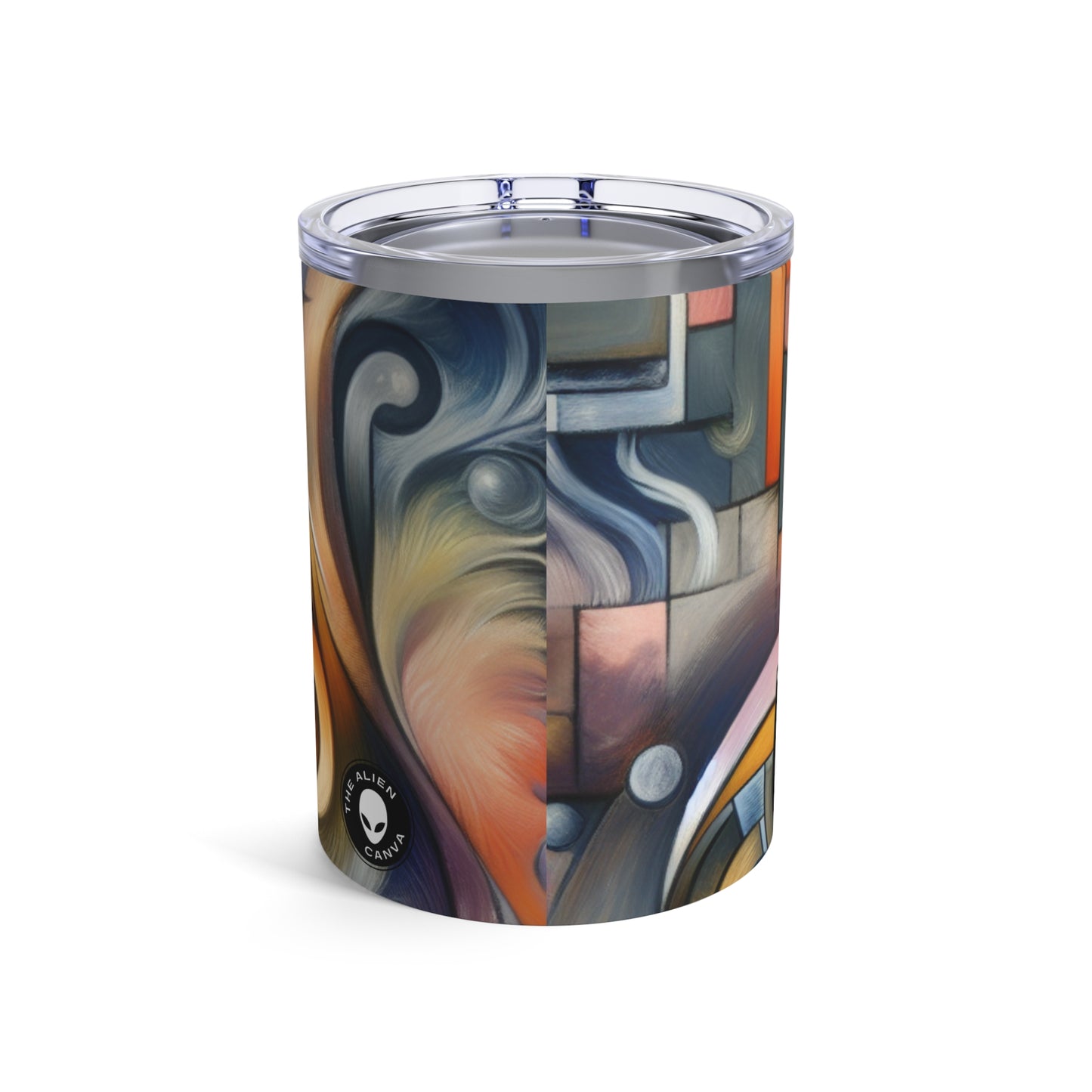 "Encantamiento cotidiano: un mundo surrealista en movimiento" - The Alien Tumbler 10oz Surrealist Automatism