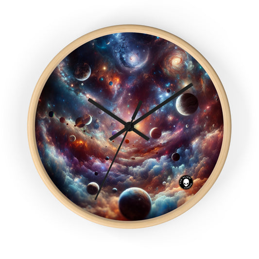 "Galactic Symphony" - The Alien Wall Clock