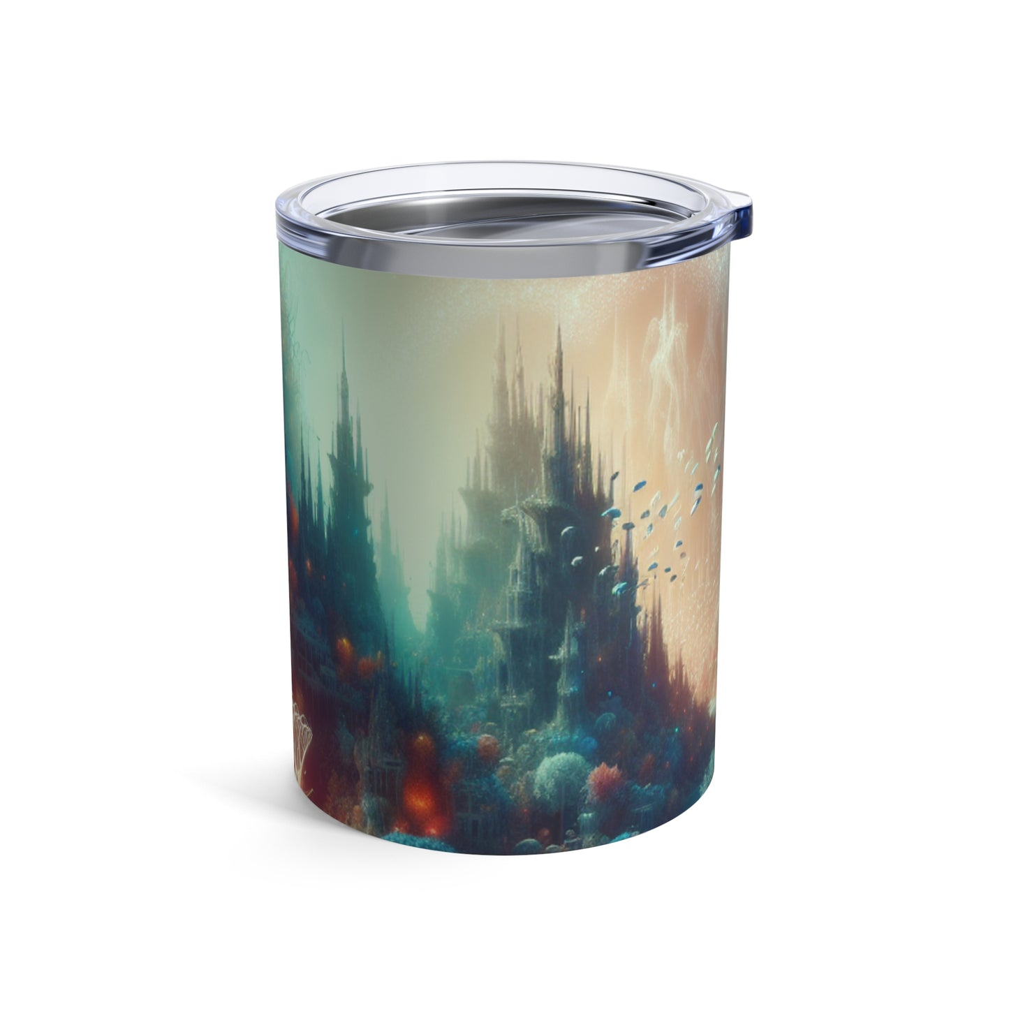 « Paysage de rêve sous-marin » – Le verre Alien 10 oz