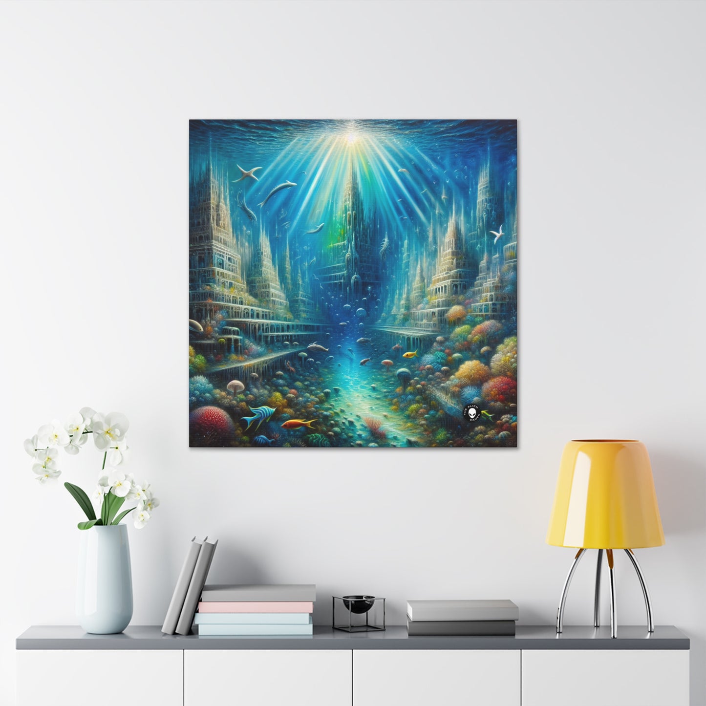 "Enchanted Underwater City" - The Alien Canva