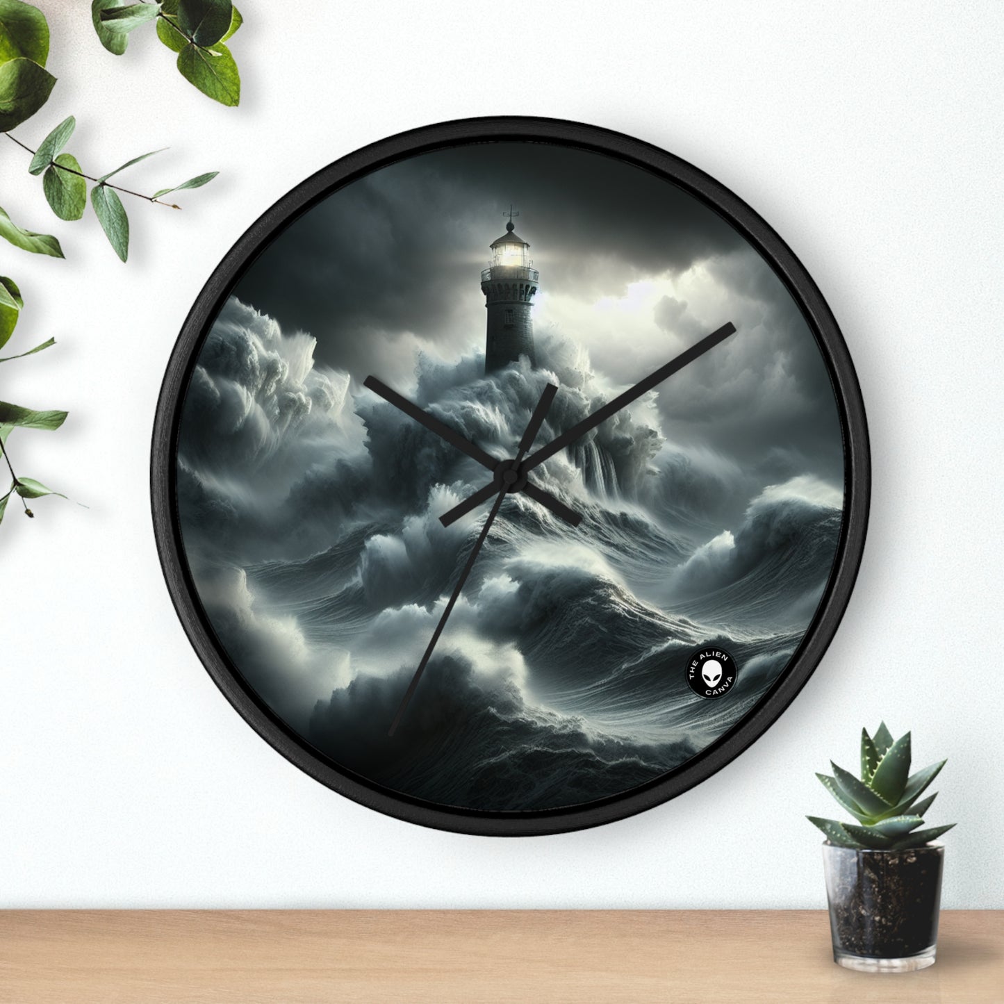 "Beacon of Resilience" - The Alien Wall Clock