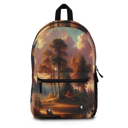 "Whispers of Love in the Enchanted Forest" - The Alien Backpack Romanticism