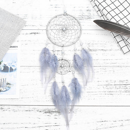 Modern simple looking up at the starry sky series dream catcher