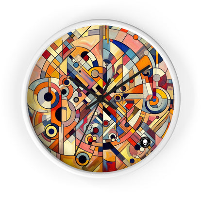 Caos y armonía: una danza visual - El reloj de pared alienígena Arte abstracto