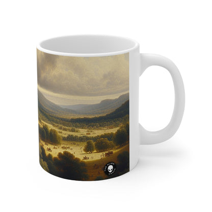 Trésors du quotidien : Révéler la beauté artistique des objets banals - La tasse en céramique Alien 11oz Réalisme