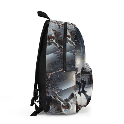 "Seasonal Elements: A Dynamic Performance Art Piece" - The Alien Backpack Performance Art