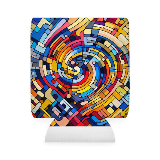 "Endless Possibilities" - Estilo de arte abstracto con funda para refrigerador de latas alienígenas