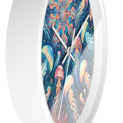 "Luminous Dance of the Deep" - The Alien Wall Clock