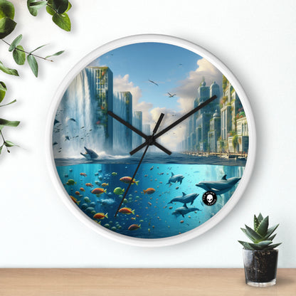 "Ciudad de Atlántida: La imaginación desatada" - El reloj de pared alienígena