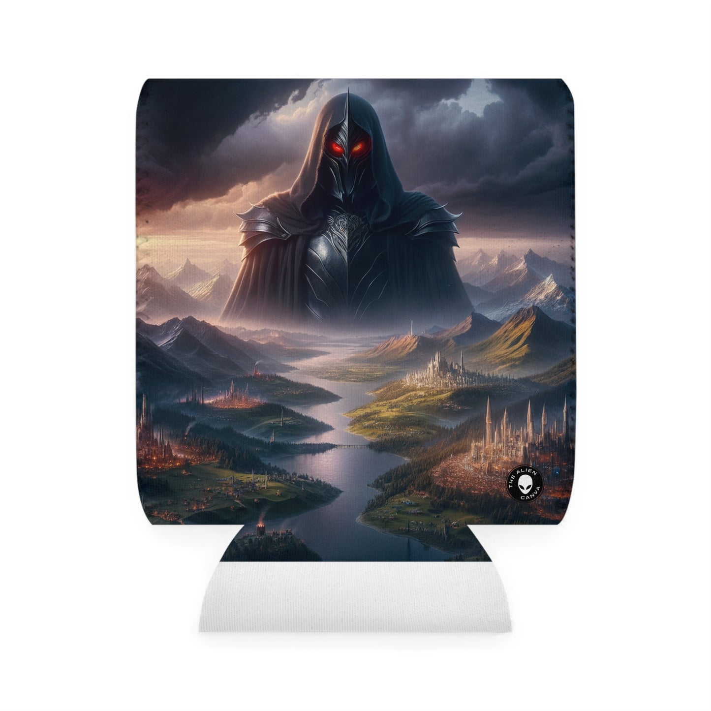 "Sauron's Reclamation: The Darkening of Middle Earth" - The Alien Can Cooler Sleeve