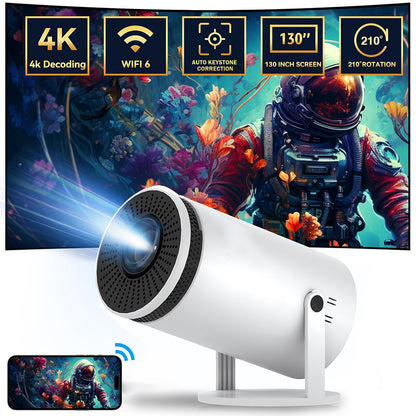 Proyector casero HD Bluetooth Mini portátil 4K Mini teléfono Y5S Proyector de cine en casa