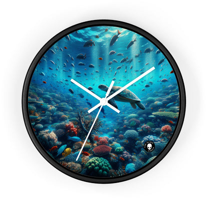 "Underwater Wonderland" - The Alien Wall Clock