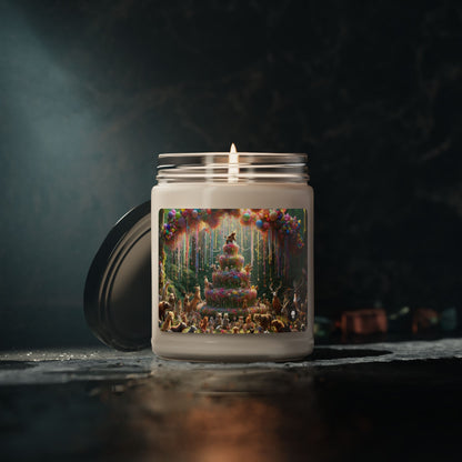 "Forest Fiesta" - The Alien Scented Soy Candle 9oz