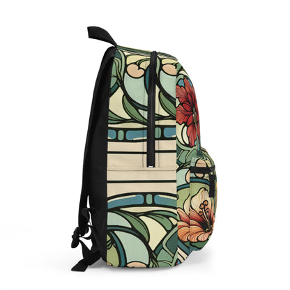 "Enchanting Depths: An Art Nouveau Ode to the Underwater Realm" - The Alien Backpack Art Nouveau