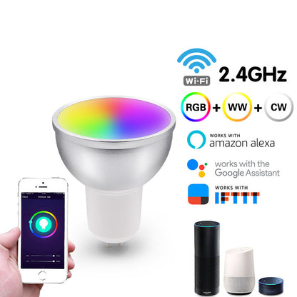 WIFI control RGBWC LED bulb