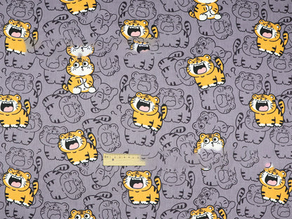 Little Tiger Cotton Environmental Protection Printing And Dyeing Twill Fabric