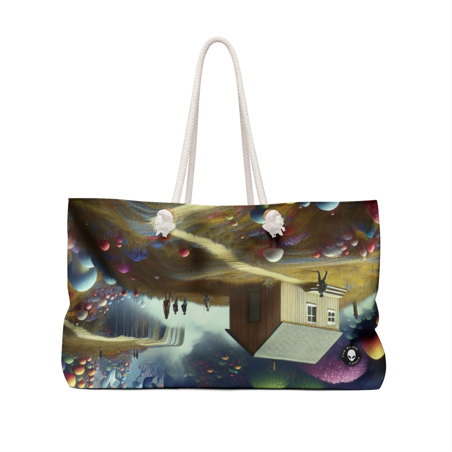 "Giant Flora and Miniature Villages: A Dreamy Wonderland" - The Alien Weekender Bag