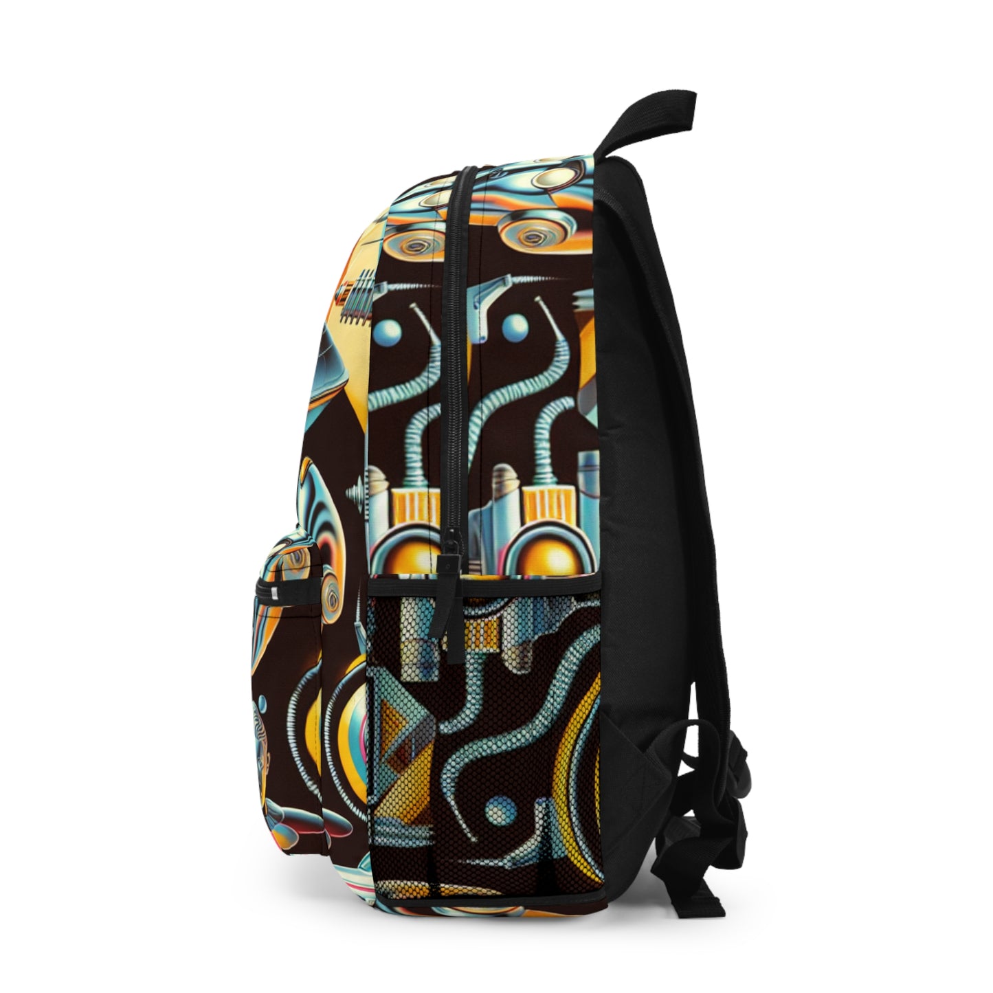 "Neon Deco: A Retro-Futuristic Utopia" - The Alien Backpack Retro-futurism