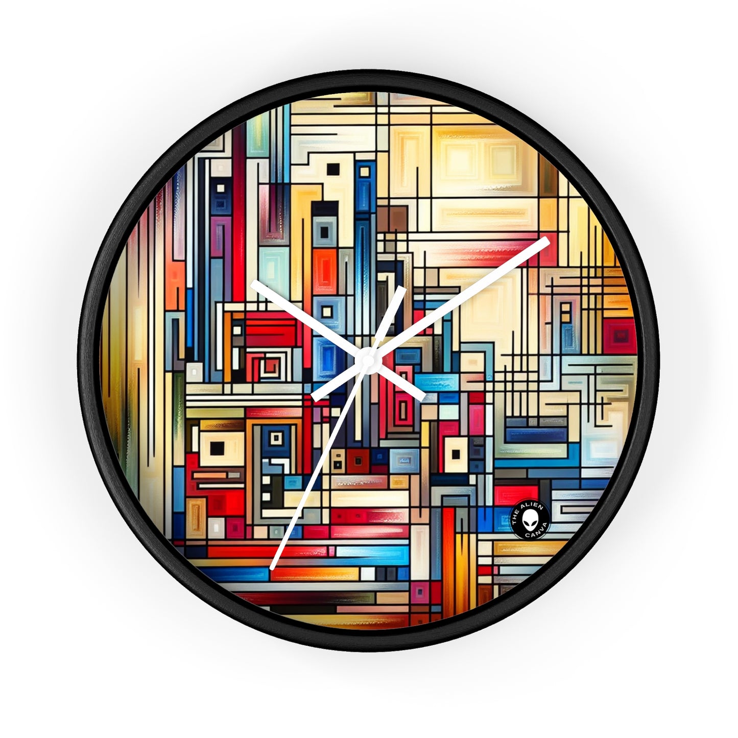 "Urban Symmetry: A Precisionist Perspective" - The Alien Wall Clock Precisionism