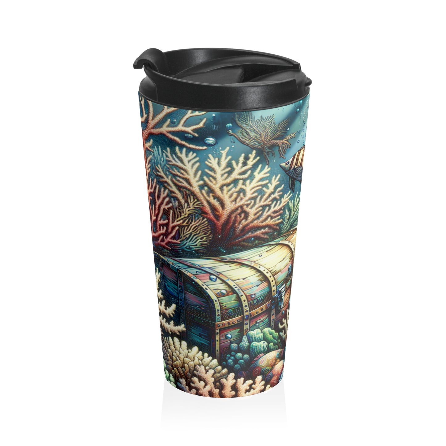 "Underwater Wonderland" - The Alien Stainless Steel Travel Mug