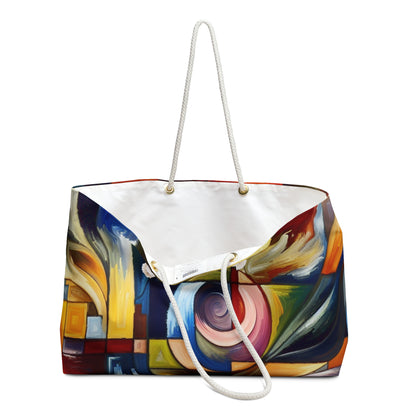 "A Tension of Shapes" - The Alien Weekender Bag Abstract Expressionism Style