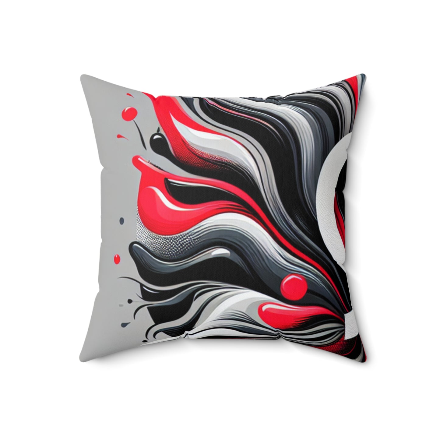 "Borders Broken: A Provocative Journey into Transgressive Art"- The Alien Spun Polyester Square Pillow Transgressive Art