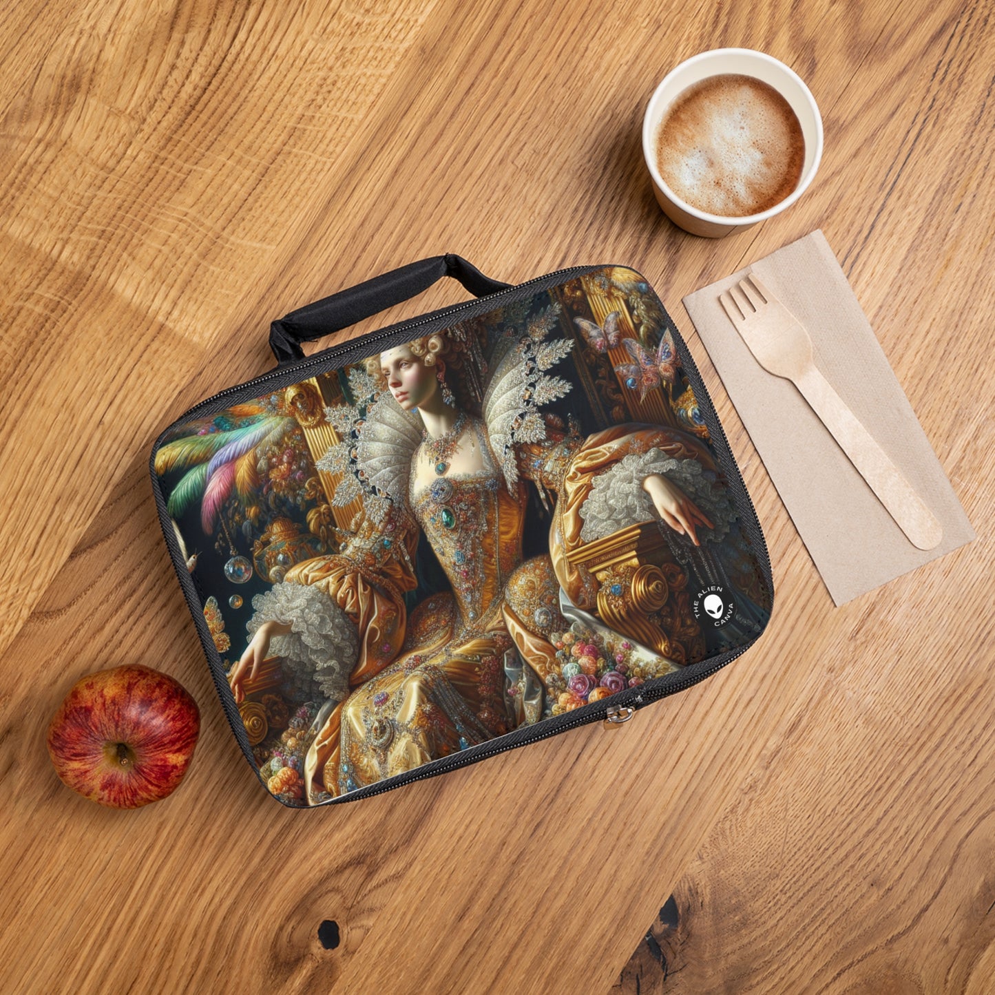 "The Splendor of a Renaissance Queen" - The Alien Lunch Bag Rococo