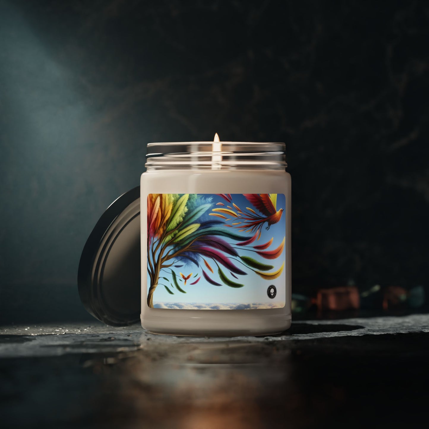 "Fantastical Flora & Fauna: A World of Whimsical Switches" - The Alien Scented Soy Candle 9oz