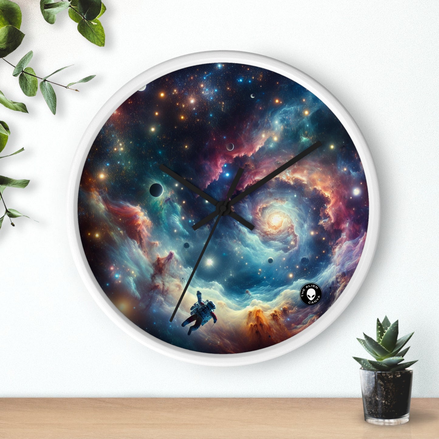 "Galactic Explorer" - L'horloge murale extraterrestre