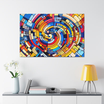 "Endless Possibilities" - The Alien Canva Abstract Art Style