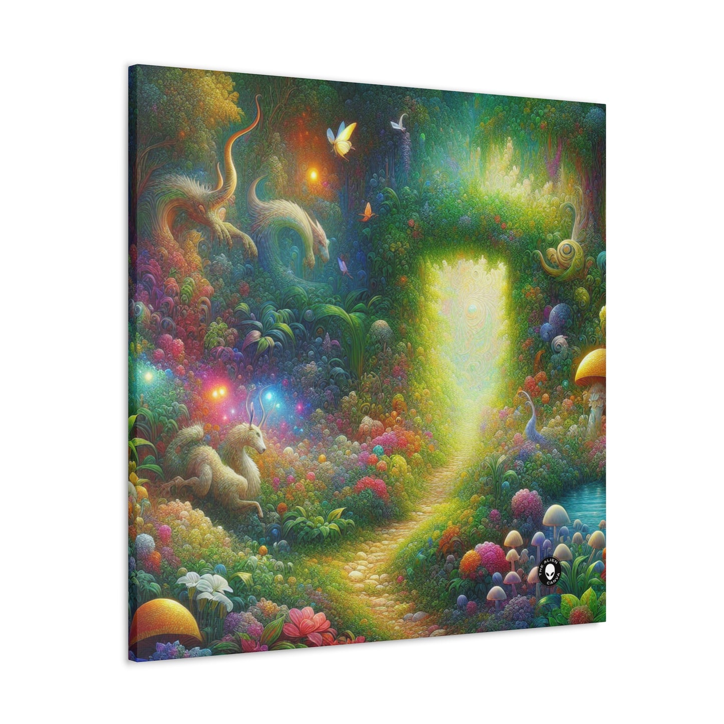 "Mystical Garden of Enchantment" - The Alien Canva