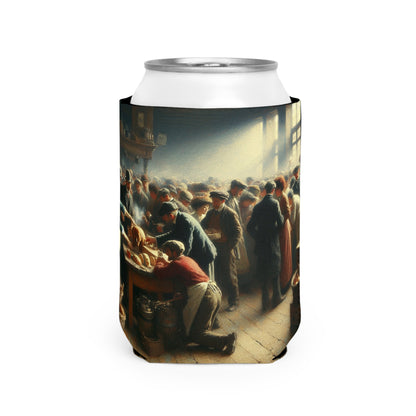 Titre : "Conversations pour le changement" - The Alien Can Cooler Sleeve Réalisme social