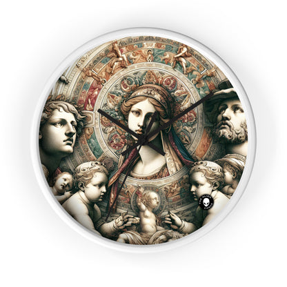 "Mystical Banquet: A Renaissance Fantasy" - The Alien Wall Clock Renaissance