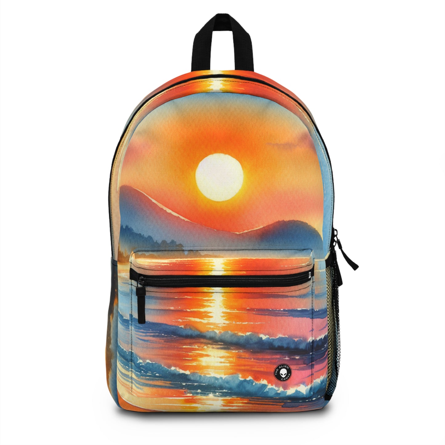 "Amanecer en la Playa" - El Alien Mochila