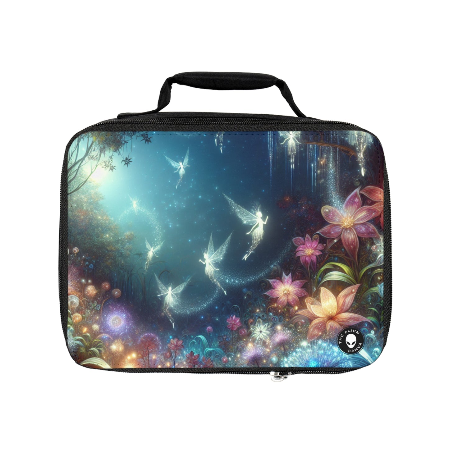 "Enchanted Moonlit Flower Forest"- The Alien Lunch Bag